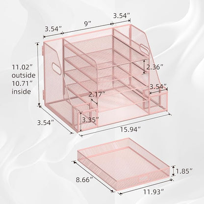 SUPEASY Mesh Desk Organizer - Image 3