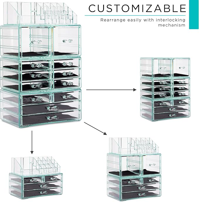 Sorbus Large Makeup Organizer - Image 2