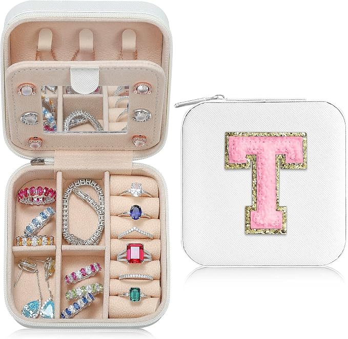 Parima Travel Jewelry Case, Organizer Box Small Case Boxes by PARIMA