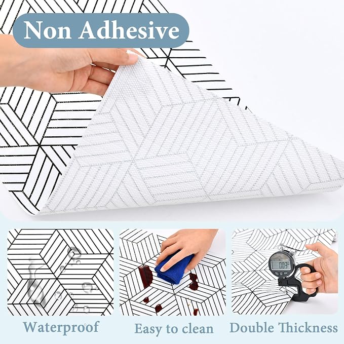 Shelf Liners for Kitchen Cabinets 17in x 30FT, Non Adhesive Cabinet Liner - Image 6