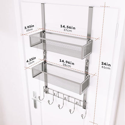 Consumest Over The Door Hooks Organizer - Image 8