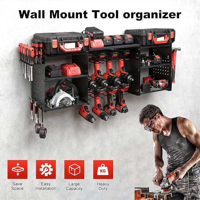 3 layers power tool organizer Loads 150lbs - Image 4