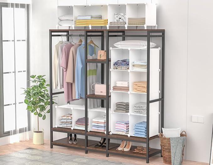 Closet Organizer, 12 Cube Closet Organizers and Storage, Portable Closet - Image 4