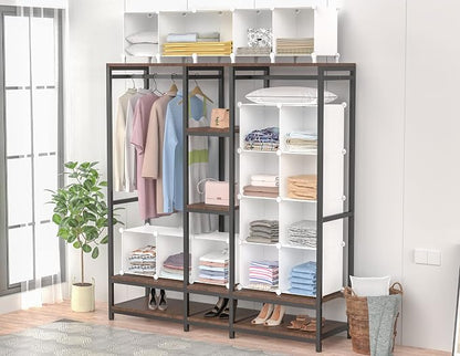 Closet Organizer, 12 Cube Closet Organizers and Storage, Portable Closet - Image 4
