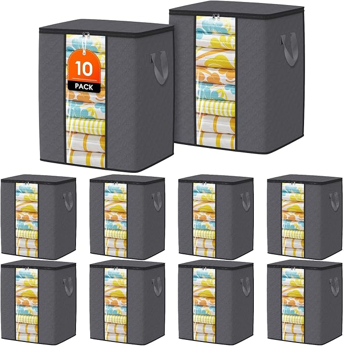 SpaceTrove Clothes Storage Bags, 80L Large Capacity Containers by Unknown