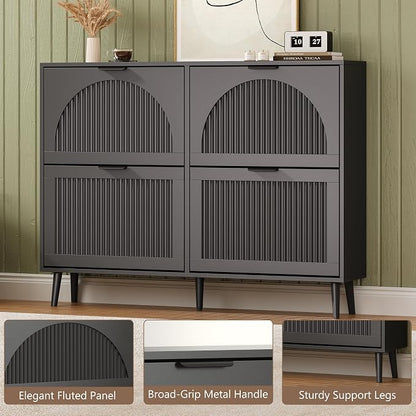 BORNOON Shoe Cabinet for Entryway - Image 5