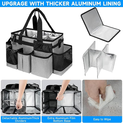 Cleaning Caddy Bag, Cleaning Supplies Organizer - Image 2