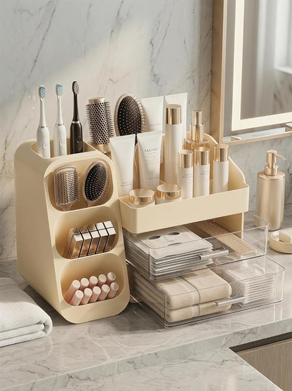 Booklov Makeup Organizer for Vanity, Large Capacity Cosmetic Display Case - Image 4