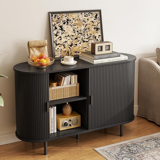 48" Sideboard Buffet Cabinet - Image 7