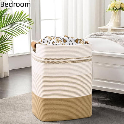 Laundry Hamper, 85L Tall Laundry Basket - Image 2