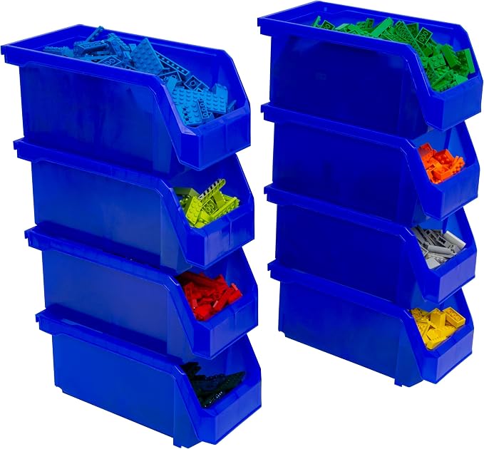 Plastic Containers for Organizing and Storage Bins for Closet, Garage or Pantry by Akro-Mils