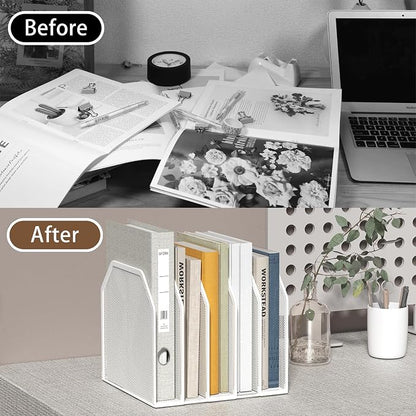 Vertical File Organizer for Desk - Image 5