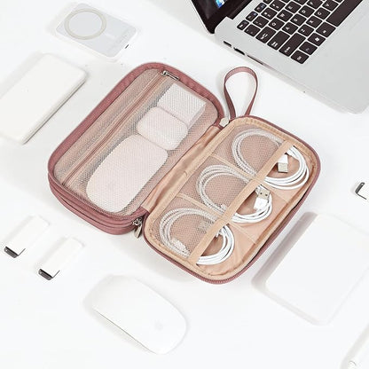 NISHEL Travel Cord Organizer Case, Double Layers Tech Electronic Case, Travel - Image 7