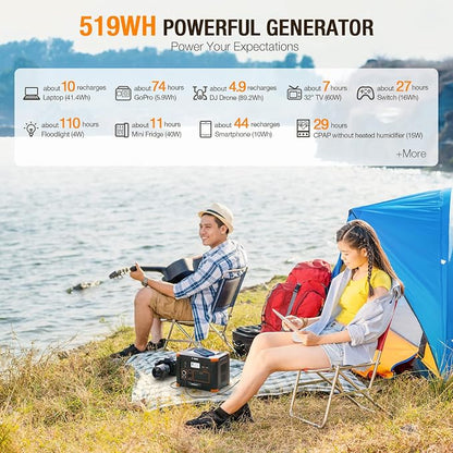 500W Portable Power Station - Image 2