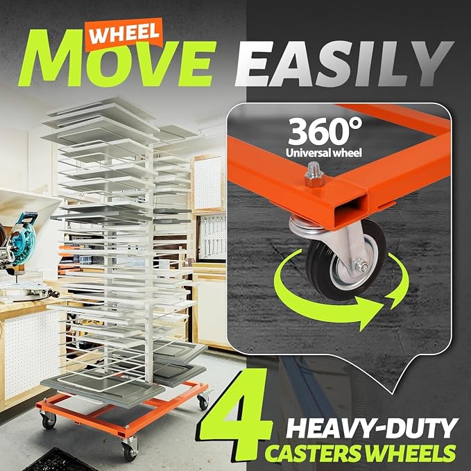 50 Shelves Paint Cabinet Drying Rack - Image 3