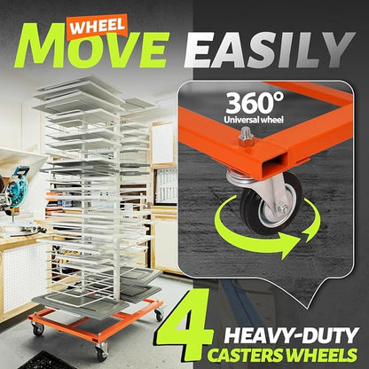 50 Shelves Paint Cabinet Drying Rack - Image 3