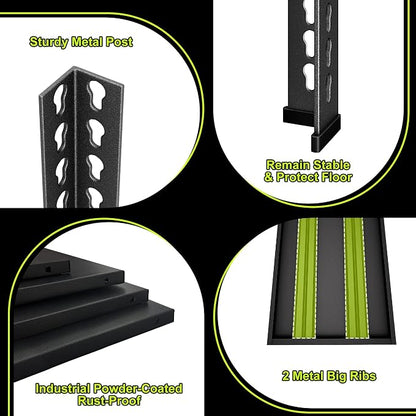 Garage Shelving Heavy Duty 2500LBS Loads, 5-Tier Metal Shelving Units and - Image 4