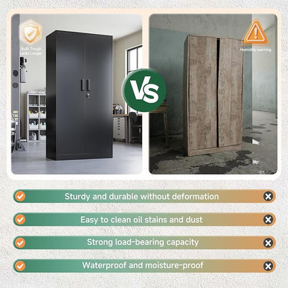 Letaya Metal Garage Storage Cabinets - Image 9