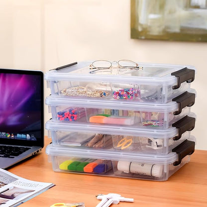 Citylife 4PCS Plastic Storage Bins - Image 2