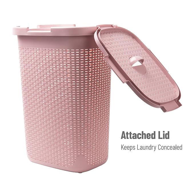 Mind Reader Slim Laundry Hamper - Image 5