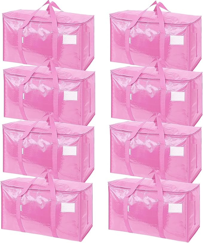 TICONN 8 Pack Extra Large Moving Bags Heavy Duty by TICONN