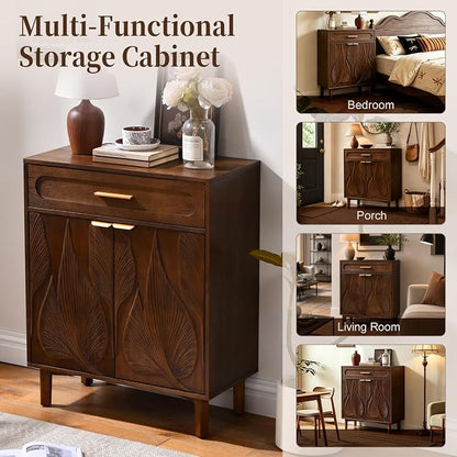 Ahokua Mid Century Modern Accent Cabinet - Image 6