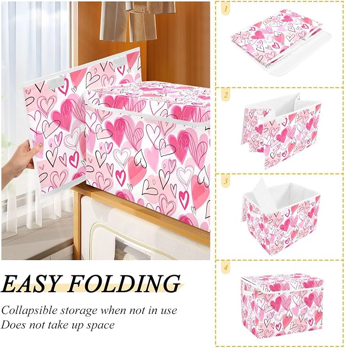 Valentine's Day Storage Bins - Image 4