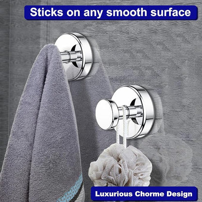 Bntuk Suction Cup Hooks for Shower, Removable Towel Hooks for Bathroom Window - Image 6