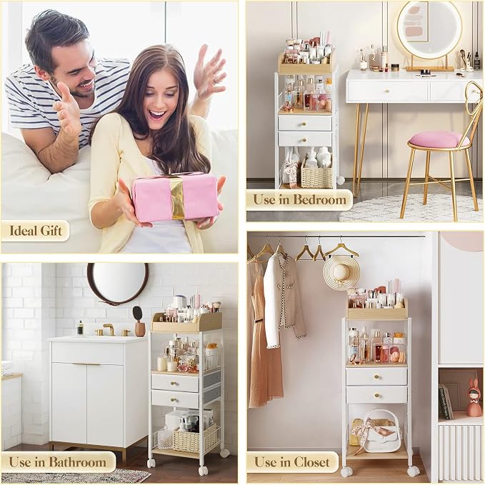 Makeup Organizer, Floor Skincare Organizers, Make Up Organizers and Storage - Image 7