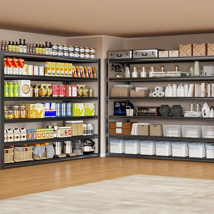 7 Tier Garage Shelving Heavy Duty, Commercial Metal Shelves - Image 7