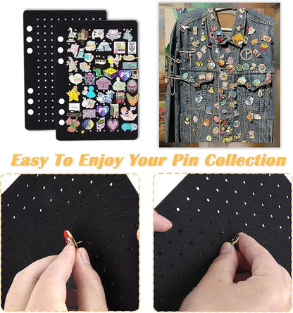 A5 Enamel Pin Display Pages, Creative Pin Collection - Image 4