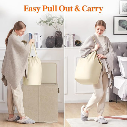 Lifewit Double Laundry Hamper - Image 4