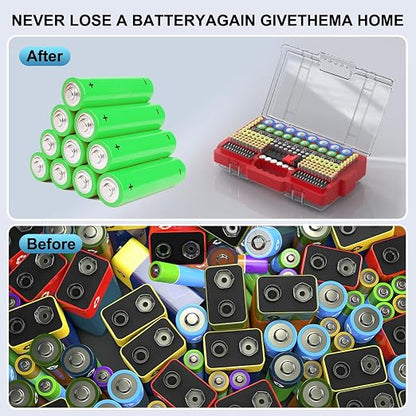 Battery Organizer Storage Holder Box Case - Image 4