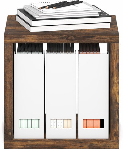 Furinno Cubicle Book Shelf, Stackable Bookshelf, Cube Storage Organizer Bookcase - Image 6