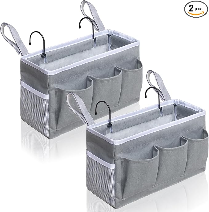 Bedside Caddy Storage Organizer by KANRICHU