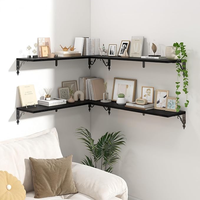 Deep Floating Shelves for Wall, 8 Inch Deep Floating Shelf - Image 5