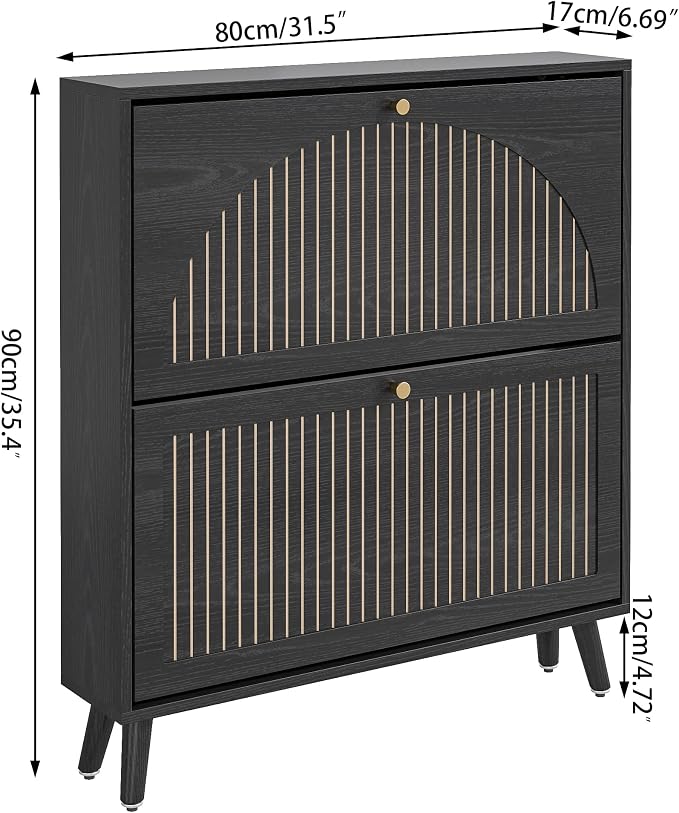 Fsbecl Shoe Storage Cabinet for Entryway - Image 2