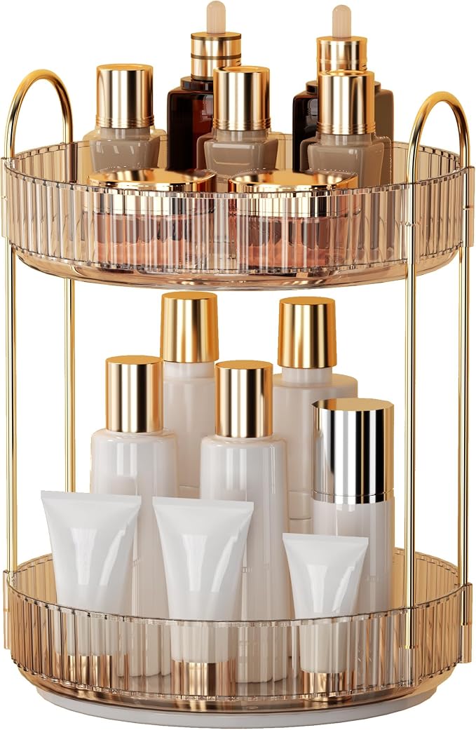YCIA&DONE 360 Rotating Makeup Organizer and Storage by YCIADONE