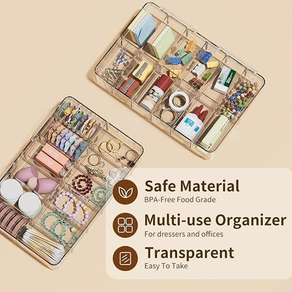 Clear Acrylic Makeup Organizer - Image 4
