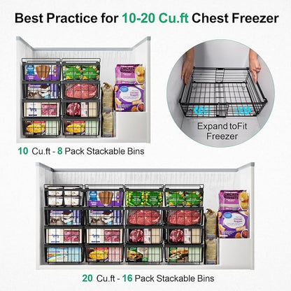iSPECLE Freezer Organizer Bins - Image 2