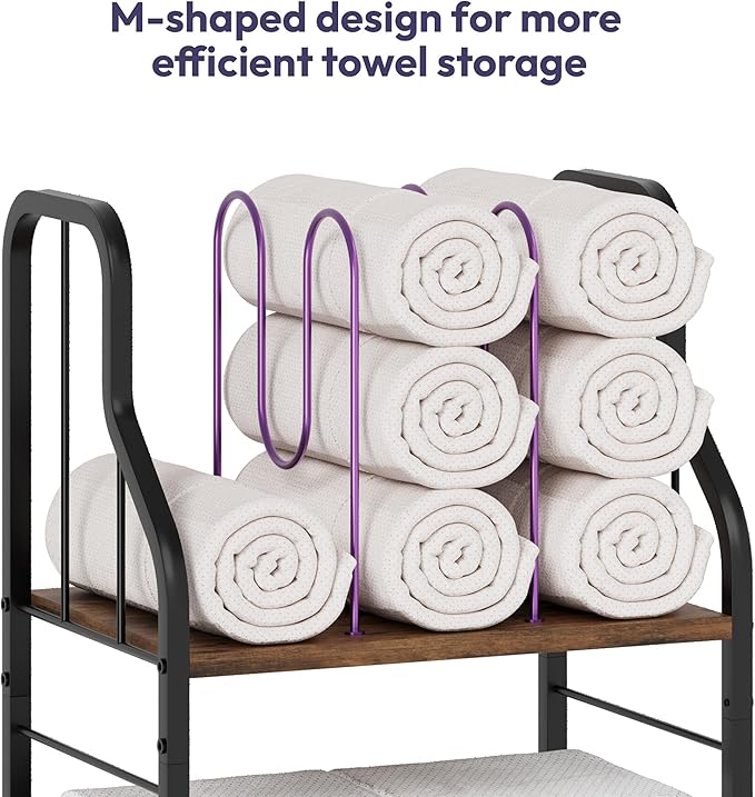 SWTYMIKI Free Standing Towel Rack - Image 6