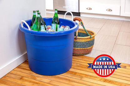 United Solutions Easy-Access Storage Rope Handle Tub, 19 Gallon - Image 8