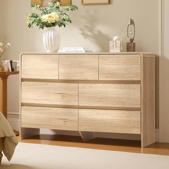 AMERLIFE Drawer Dresser for livingroom, Modern Chest of Storage Drawers - Image 2