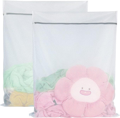 Vivifying Extra Large Mesh Laundry Bag, 2 Pack XXL Oversize Honeycomb Mesh Wash - Image 7