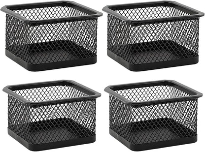 Paper Clip Holder for Desk, Paperclip Holders Mesh Paperclip Dispenser by Unknown