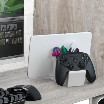 BRAINWAVZ Desk Organizer with Game Controller Holder, Tablet Stand - Image 8