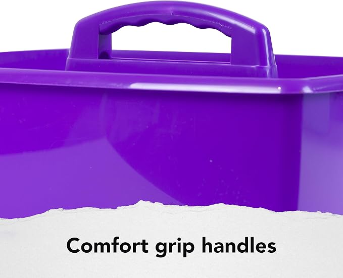 Storex 2-Compartment Large Caddy – Multipurpose Classroom Organizer - Image 5