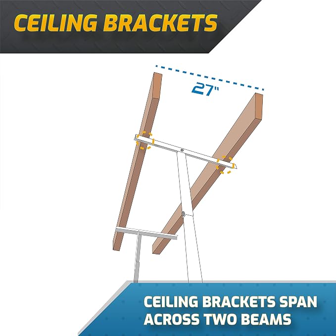 MonsterRax Garage Ceiling Storage Rack - Image 6