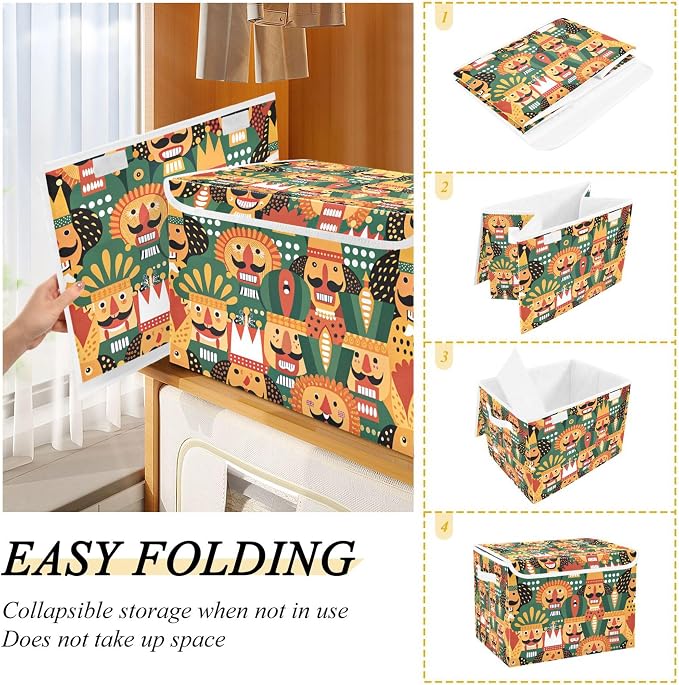 Nutcracker Christmas Storage Bins - Image 4