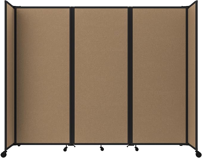 Versare Room Divider 360 Portable Wall Partition | Folding Panels | Large by VERSARE